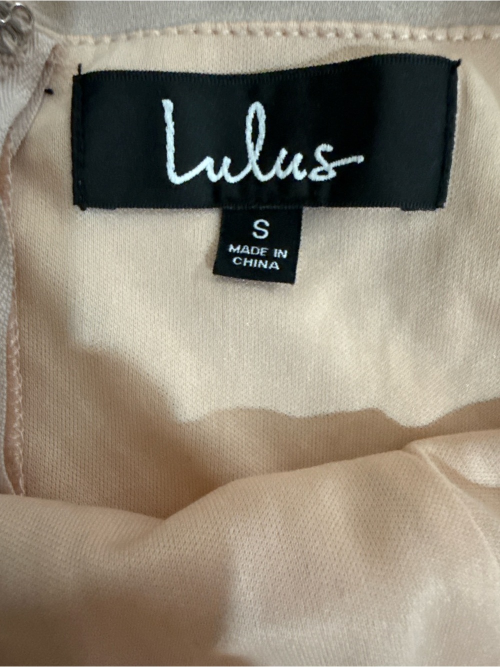 Lulus Blush Pink Ruffle Chiffon Maxi Dress NWT Size Small - Picture 6 of 10